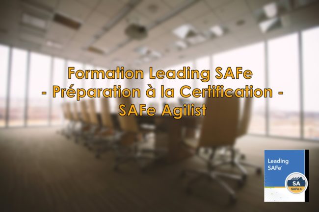 Formation Leading SAFe - Préparation à la Certification SAFe Agilist